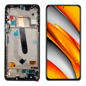 FRONTAL POCO F3 AZUL COM ARO NACIONAL