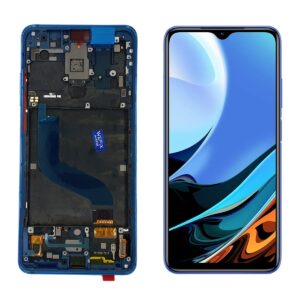 FRONTAL XIAOMI MI 9T AZUL COM ARO AMOLED WEFIX