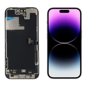 FRONTAL IPHONE 14 PRO PRETO FOG OLED COM CI WEFIX