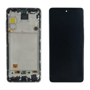 FRONTAL SAMSUNG A72 PRETO COM ARO OLED WK PREMIUM