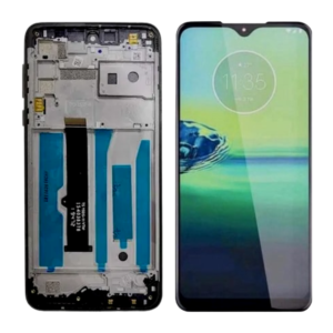 FRONTAL MOTO G8 PLAY PRETO COM ARO NACIONAL