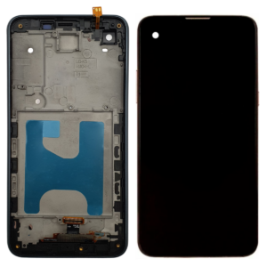 FRONTAL LG K500 PRETO COM ARO NN