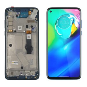 FRONTAL MOTO G8 POWER AZUL ATLANTICO COM ARO WEFIX