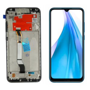FRONTAL REDMI NOTE 8T PRETO COM ARO WEFIX