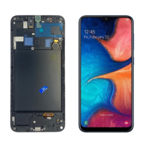 FRONTAL SAMSUNG A20 COM ARO OLED WEFIX