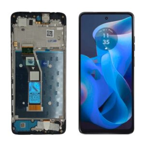 FRONTAL MOTO G24 PRETO COM ARO WEFIX