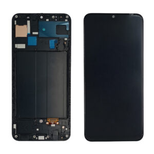 FRONTAL SAMSUNG A50/A30 PRETO COM ARO OLED IMPORTADA NN