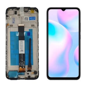 FRONTAL REDMI 9A/9C/9i/10A PRETO COM ARO WEFIX