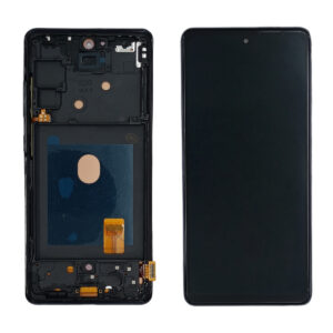 FRONTAL SAMSUNG S20FE AZUL ESCURO COM ARO OLED IMPORTADA NN