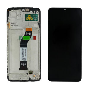 FRONTAL REDMI 13C/POCO C65 PRETO COM ARO WK PREMIUM