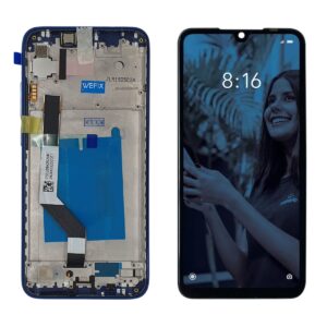 FRONTAL REDMI NOTE 7 AZUL COM ARO WEFIX