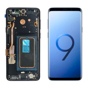 FRONTAL SAMSUNG S9 PLUS PRETO COM ARO NACIONAL WEFIX