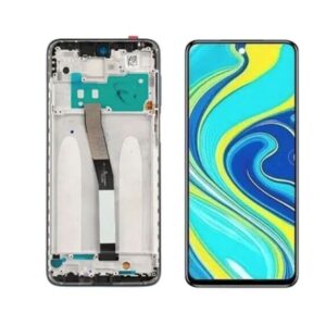 FRONTAL REDMI NOTE 9S AZUL COM ARO NACIONAL