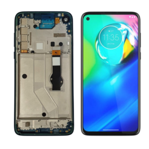 FRONTAL MOTO G8 POWER AZUL ATLANTICO COM ARO NACIONAL