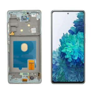 FRONTAL SAMSUNG S20FE PRATA COM ARO NACIONAL WEFIX