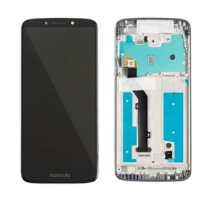 FRONTAL MOTO G6 PLAY PRETO COM ARO NACIONAL