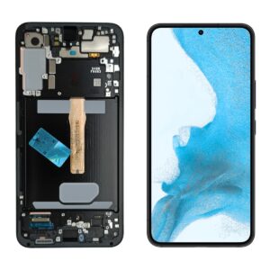 FRONTAL SAMSUNG S22 PLUS 5G PRETO COM ARO NACIONAL WEFIX