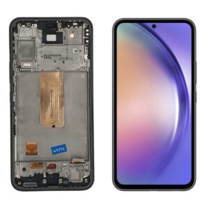 FRONTAL SAMSUNG A54 5G PRETO COM ARO NACIONAL WEFIX