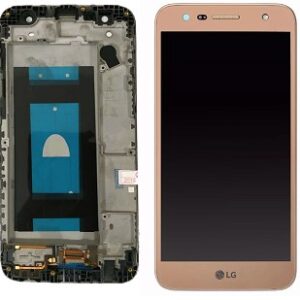 FRONTAL LG K10 POWER DOURADO COM ARO IMPORTADA NN