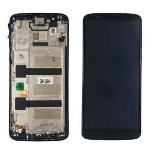 FRONTAL MOTO G6 PLUS PRETO COM ARO WK PREMIUM