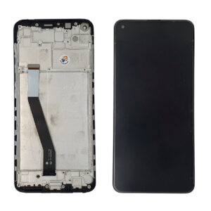 FRONTAL REDMI NOTE 9 4G PRETO COM ARO IMPORTADA NN