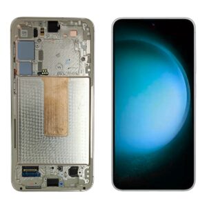 FRONTAL SAMSUNG S23 PLUS PRATA COM ARO NACIONAL WEFIX