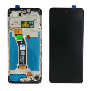 FRONTAL MOTO G04 PRETO COM ARO WK PREMIUM