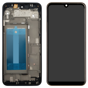 FRONTAL LG K12 MAX/K12 PRIME PRETO COM ARO IMPORTADA NN