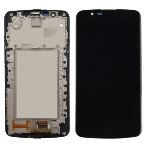 FRONTAL LG K10 2016 PRETO COM ARO LISO IMPORTADA NN