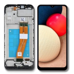 FRONTAL SAMSUNG A02S COM ARO NACIONAL