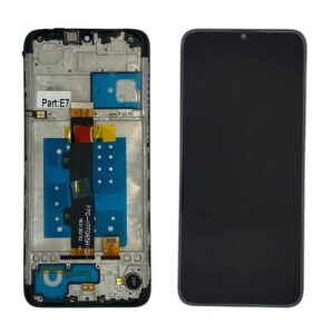 FRONTAL MOTO E7 PRETO COM ARO WK PREMIUM