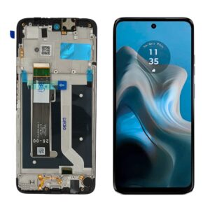 FRONTAL MOTO G34 PRETO COM ARO WEFIX