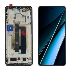 FRONTAL POCO X6 PRO 5G PRETO AMOLED COM ARO WEFIX