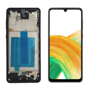 FRONTAL SAMSUNG A33 5G PRETO COM ARO OLED WEFIX