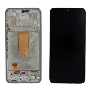 FRONTAL SAMSUNG A54 5G PRATA COM ARO OLED WK PREMIUM