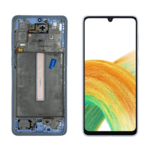 FRONTAL SAMSUNG A33 5G AZUL COM ARO NACIONAL WEFIX