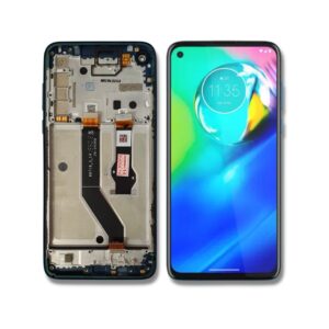 FRONTAL MOTO G8 POWER AZUL ATLANTICO COM ARO NACIONAL RETIRADO