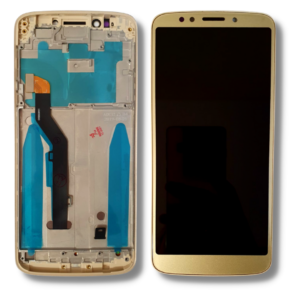 FRONTAL MOTO G6 PLAY DOURADO COM ARO NACIONAL