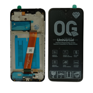 FRONTAL SAMSUNG A01 PRETO COM ARO WK PREMIUM