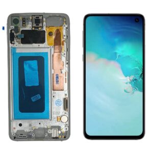 FRONTAL SAMSUNG S10E PRATA COM ARO NACIONAL WEFIX
