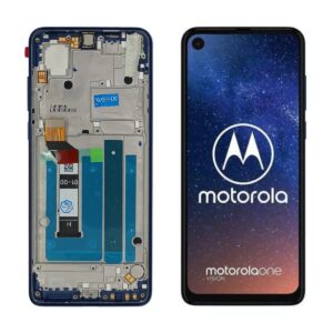 FRONTAL MOTO ONE VISION AZUL COM ARO WEFIX