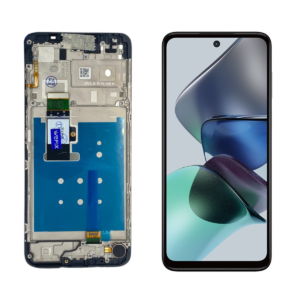 FRONTAL MOTO G23 PRETO COM ARO WEFIX