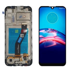 FRONTAL MOTO E6S PRETO COM ARO WEFIX