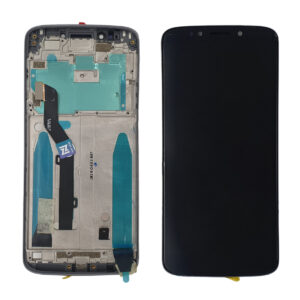 FRONTAL MOTO E5 GRAFITE COM ARO IMPORTADA NN