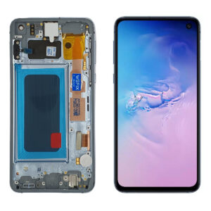 FRONTAL SAMSUNG S10E AZUL COM ARO NACIONAL WEFIX