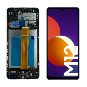 FRONTAL SAMSUNG M12 COM ARO WEFIX M127F