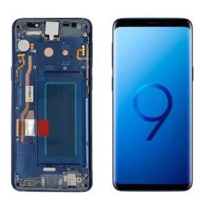 FRONTAL SAMSUNG S9 AZUL COM ARO NACIONAL WEFIX