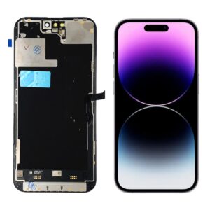 FRONTAL IPHONE 14 PRO MAX PRETO FOG OLED COM CI WEFIX