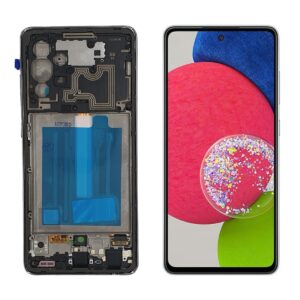 FRONTAL SAMSUNG A52S 5G GRAFITE COM ARO NACIONAL WEFIX