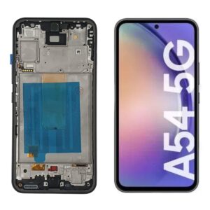 FRONTAL SAMSUNG A54 5G PRETO COM ARO OLED WEFIX